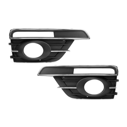 2016-2019 VW Beetle Pair 5C5854661K 5C5854662J Front Bumper Fog Light Grill Cover Bezel
