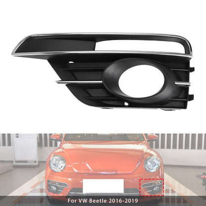 2016-2019 VW Beetle Pair 5C5854661K 5C5854662J Front Bumper Fog Light Grill Cover Bezel