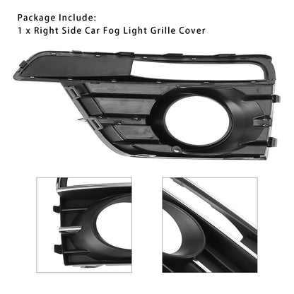 2016-2019 VW Beetle Pair 5C5854661K 5C5854662J Front Bumper Fog Light Grill Cover Bezel
