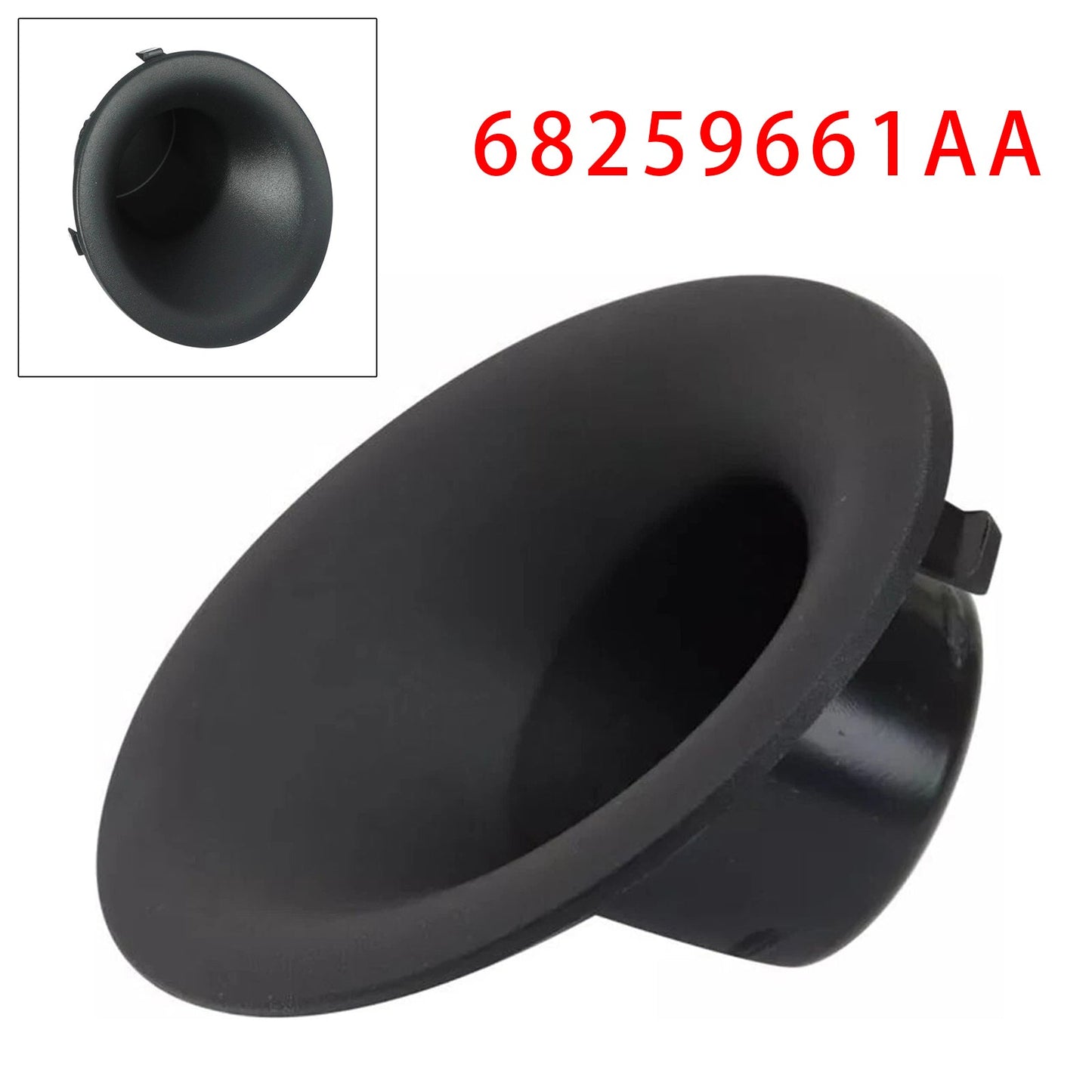 Left Side Fog Light Cover For Dodge Challenger 2015-2022 68259661AA
