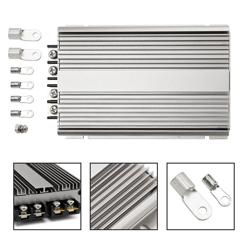 Convertidor y regulador de potencia para coche, CC-CC, 12 V, paso a 36 V, 20 A, resistente al agua