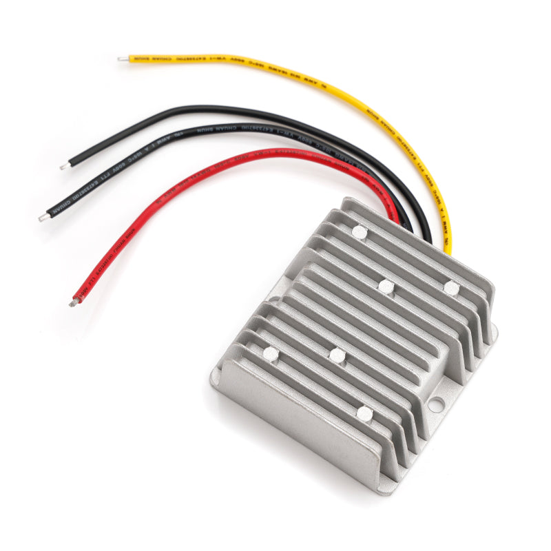 Estabilizador de voltaje de CC de 8-40 V a 12 V, 10 A, regulador de fuente de alimentación para automóvil, resistente al agua