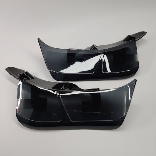 CVO Ultra FLTRUSE 2015-2016 Harley Road Glide Left & Right Adjustable Upper Fairing Side Wind Air Deflector Black