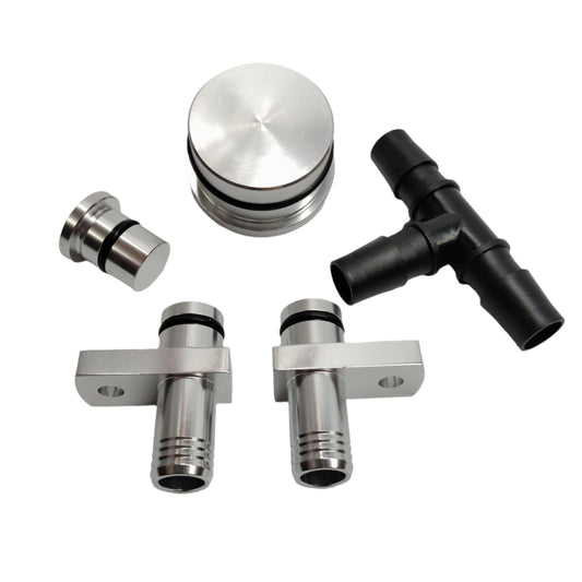 Kit de suppression de résonateur et de redirection PCV pour Duramax Diesel 6,6 L LLY LBZ LMM (2004-2010)