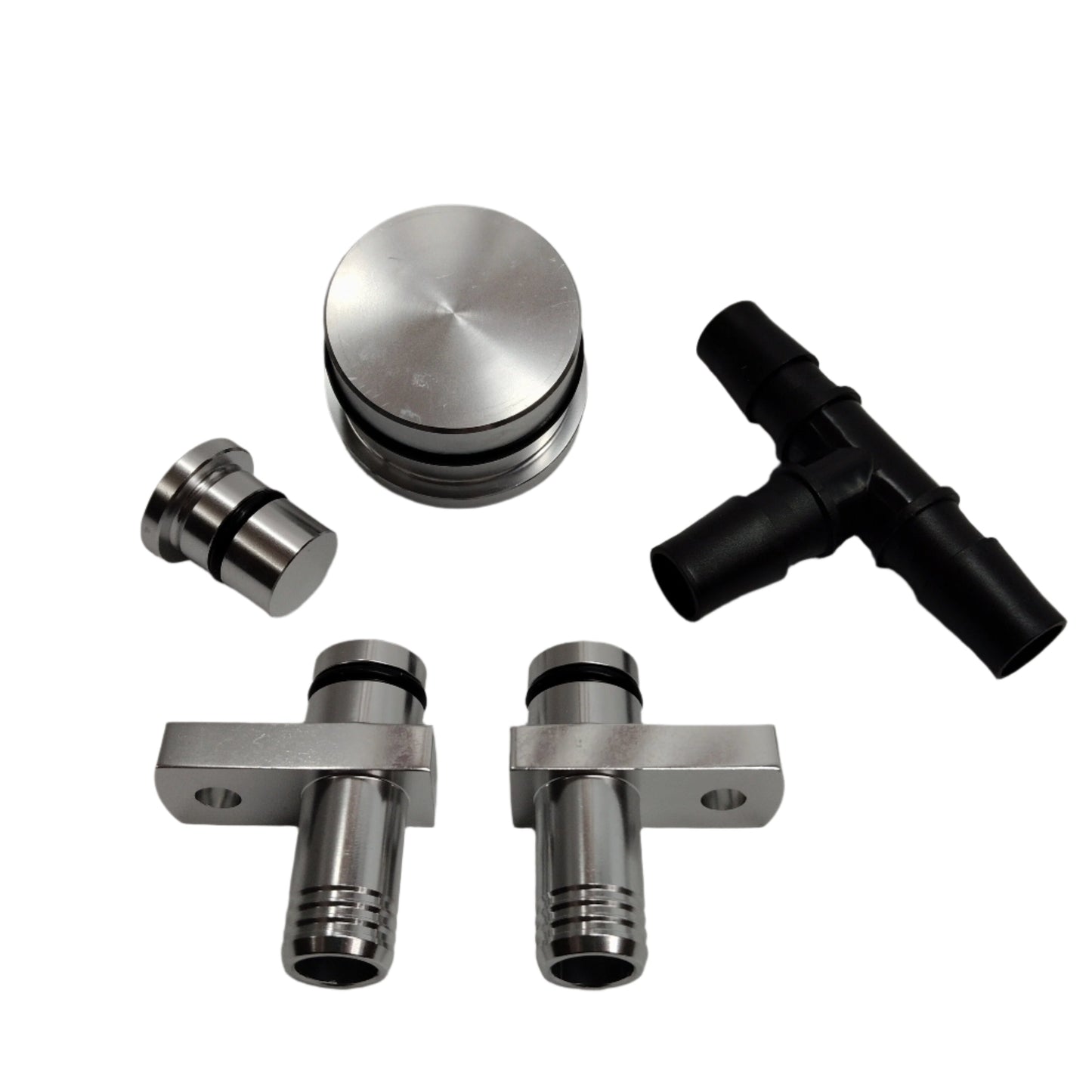 Kit de suppression de résonateur et de redirection PCV pour Duramax Diesel 6,6 L LLY LBZ LMM (2004-2010)
