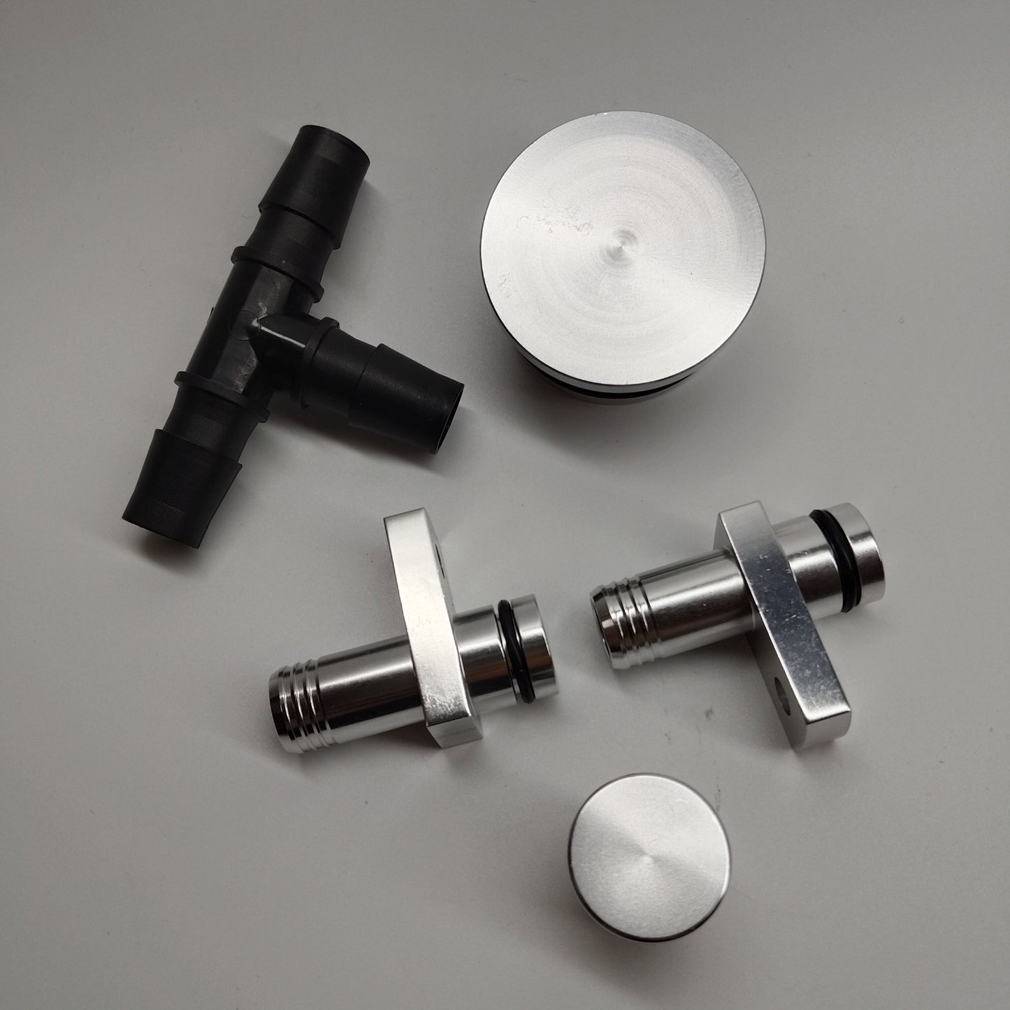 Kit de suppression de résonateur et de redirection PCV pour Duramax Diesel 6,6 L LLY LBZ LMM (2004-2010)