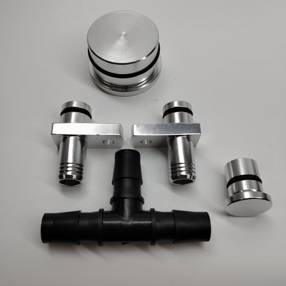 PCV Reroute & Resonator Delete Kit for 2004.5-2010 Duramax Diesel 6.6L LLY LBZ LMM
