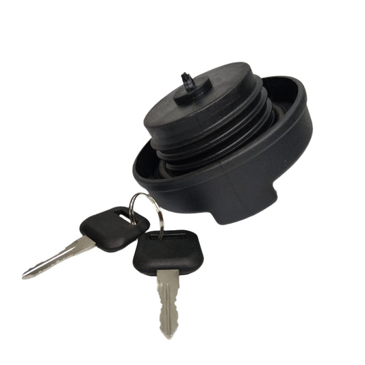 Bouchon de réservoir de carburant 332/F4780 331/11403 pour chargeuse-pelleteuse JCB 3C, 3CX, 3D, avec 2 clés