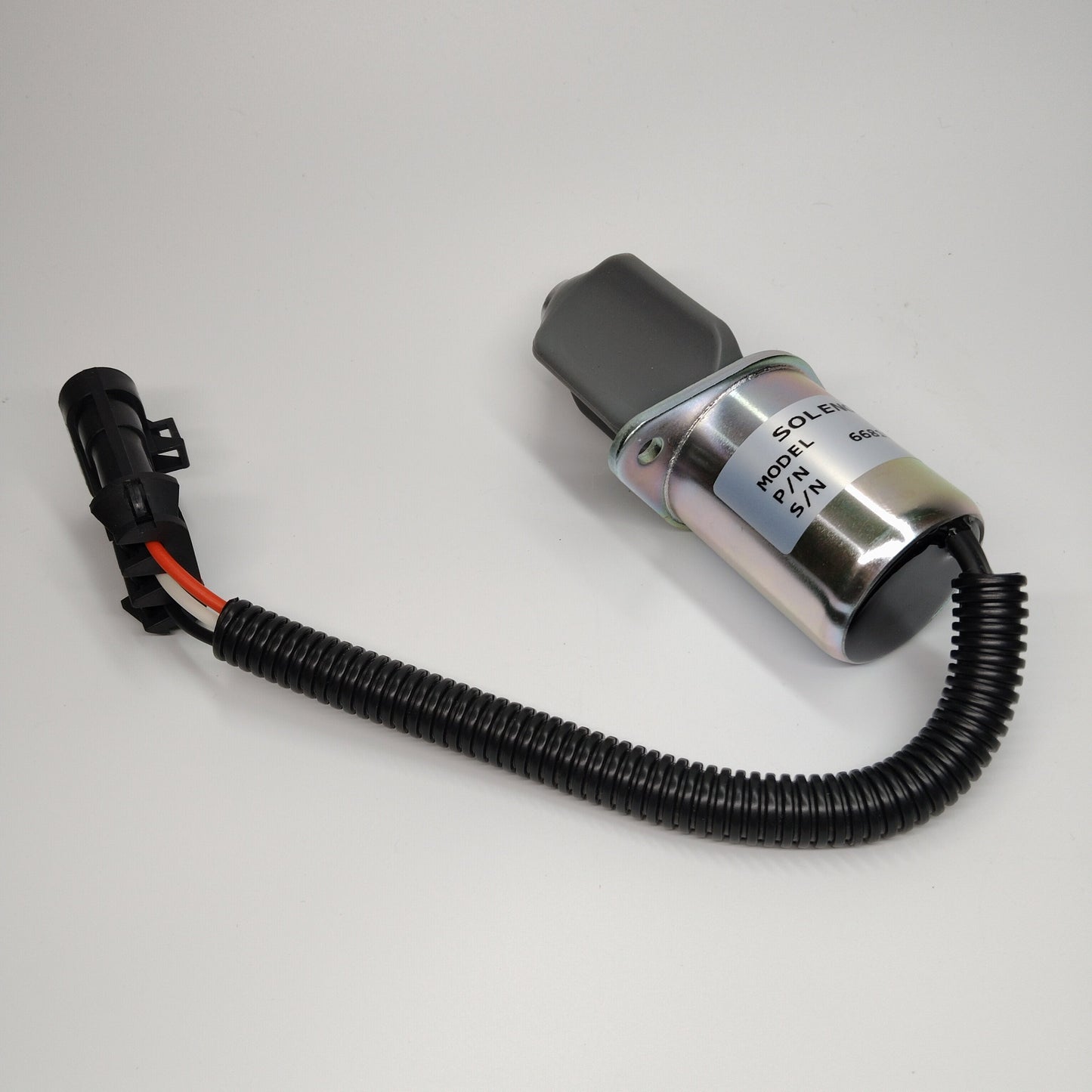 Interruptor de solenoide de corte de combustible para minicargadoras Bobcat 751, 753, 763, 773 y 7753 681513, 6667993 y 3832211