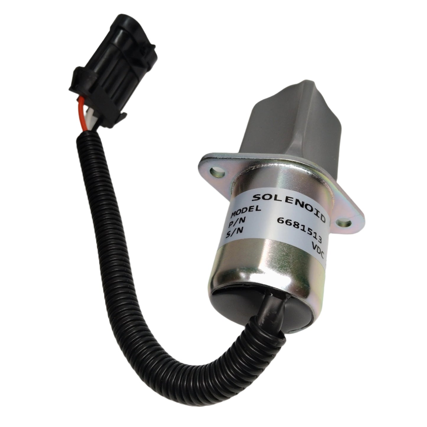 Interruptor de solenoide de corte de combustible para minicargadoras Bobcat 751, 753, 763, 773 y 7753 681513, 6667993 y 3832211