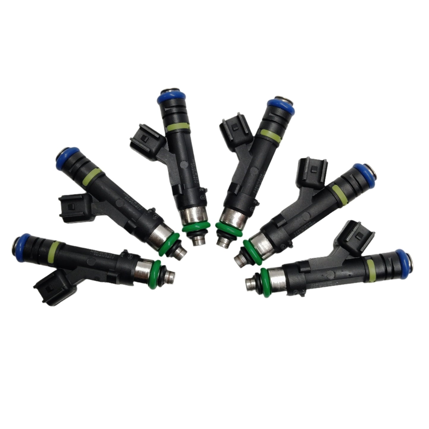 6Pcs 0280158020 53032701AA Upgrades Fuel Injectors 2004-12 Liberty 3.7L