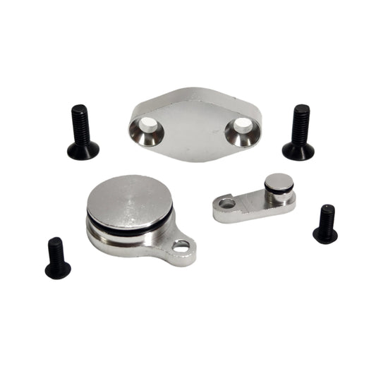 Kit de plaques de blocage de soupape EGR+EVAP pour Silverado LQ4 LQ9 5.3 6.0 LS, bouchon solénoïde de purge, admission/échappement 5.3 6.0 LM7