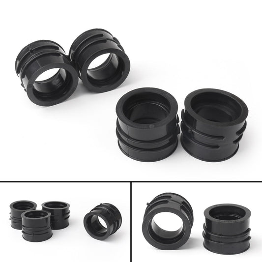 1984-1989 Kawasaki GPZ900 R Ninja Anti Dive ZX900A 4PCS Intake Manifold Boot Joint Carburetor