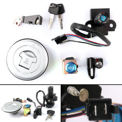 Honda XRV750 Africa Twin 1993-2000 Ignition Switch Lock Fuel Gas Cap Key Set