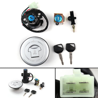Honda XLV650 XL650 Transalp 2000-2006 Ignition Switch Lock Fuel Gas Cap Set
