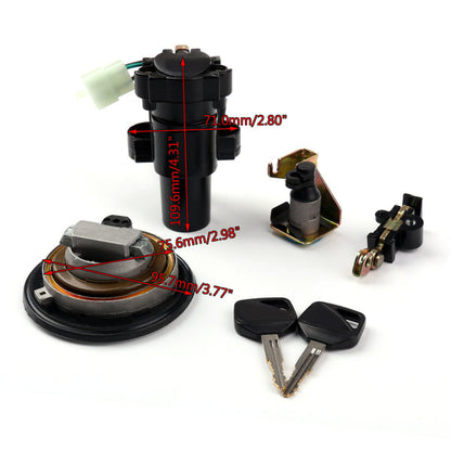 Honda XLV650 XL650 Transalp 2000-2006 Ignition Switch Lock Fuel Gas Cap Set