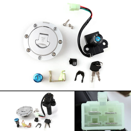 Honda CB750 F2 1992-2001 CB1300 1998-2002 Ignition Switch Lock Fuel Gas Cap Key Set