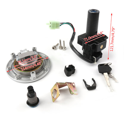 Honda CB750 F2 1992-2001 CB1300 1998-2002 Ignition Switch Lock Fuel Gas Cap Key Set