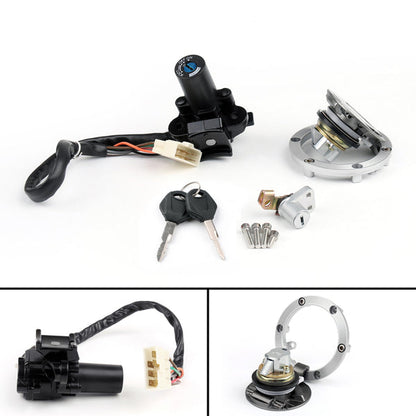 Kawasaki EX Ninja 250R 300 Ignition Switch Seat Gas Cap Cover Lock Key Set