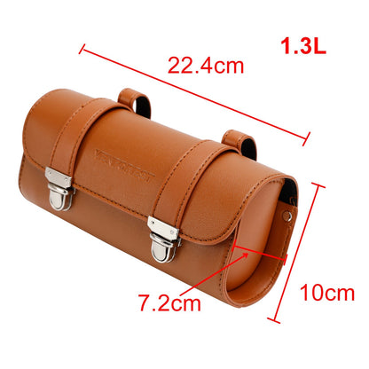 Front Bag Saddlebag Handlebar Tool Bag Storage Luggage Pouch Thicken For Motor