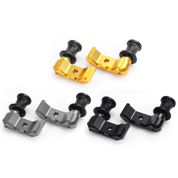 2014-2018 YAMAHA MT-07 FZ-07 CNC Chain Adjuster Block W/Swingarm Spools Slider