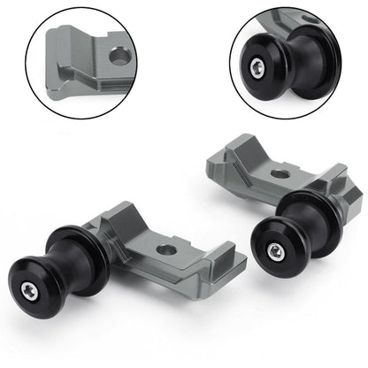 2014-2018 YAMAHA MT-07 FZ-07 CNC Chain Adjuster Block W/Swingarm Spools Slider