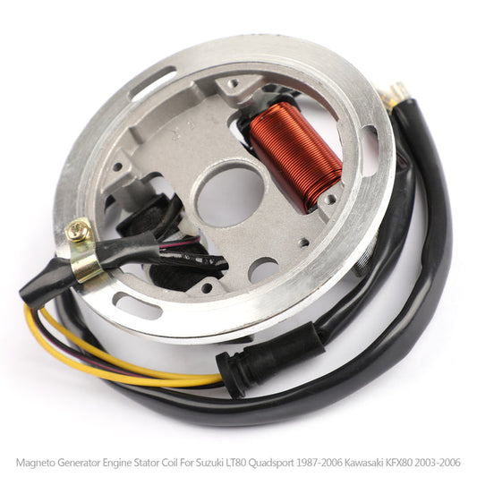 Estator alternador apto para Kawasaki KFX 80 2003 2004 2005 2006 KFX80 21003-S005