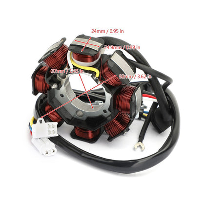 Alternator Magneto Stator for Yamaha TTR 50 TT-R 50 2006-2020 19 18 17 16 15