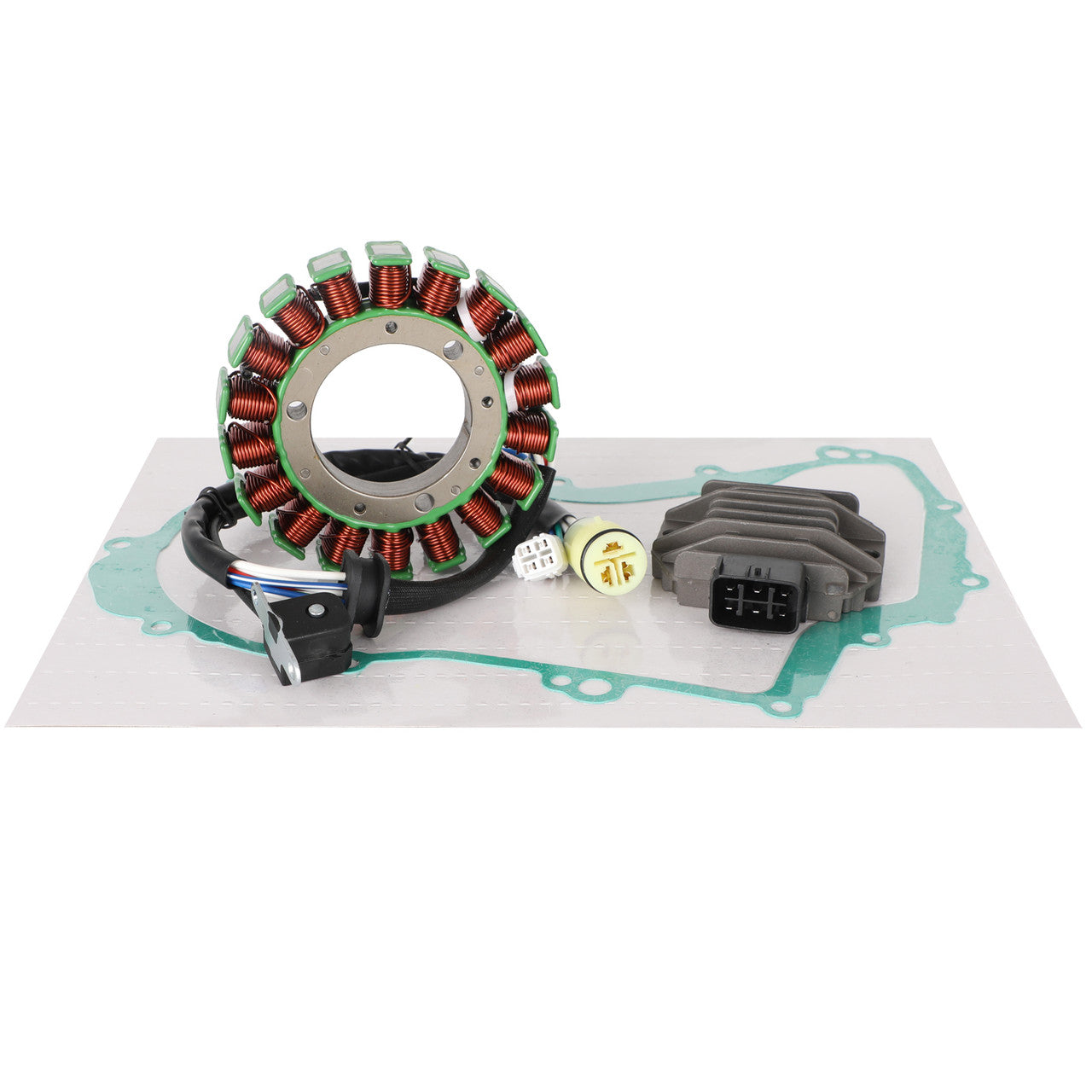 02-12 Champoo Yamaha YFM 400 Big Bear Regulator Magneto Stator Coil Gasket Kit
