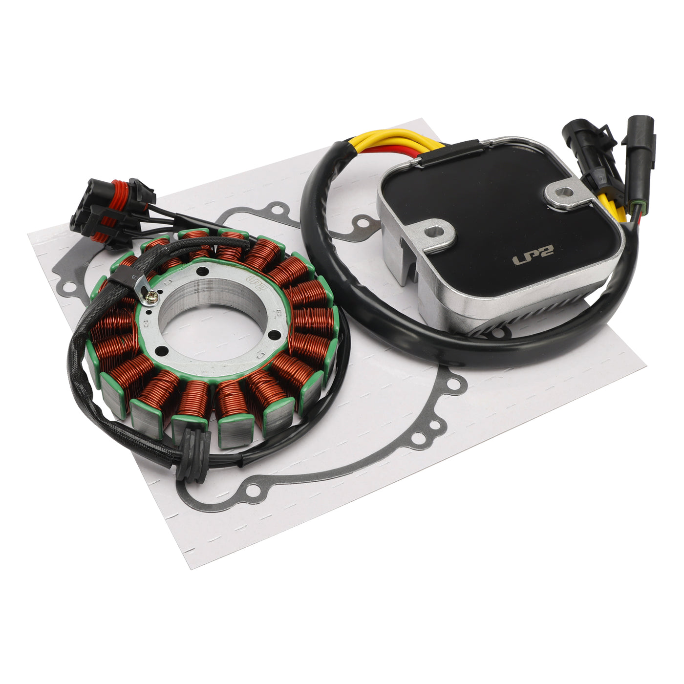 2013-15 Polaris Ranger 900 XP Crew Alternator Stator Regulator W/ Gasket 4013970 5814160 4013978