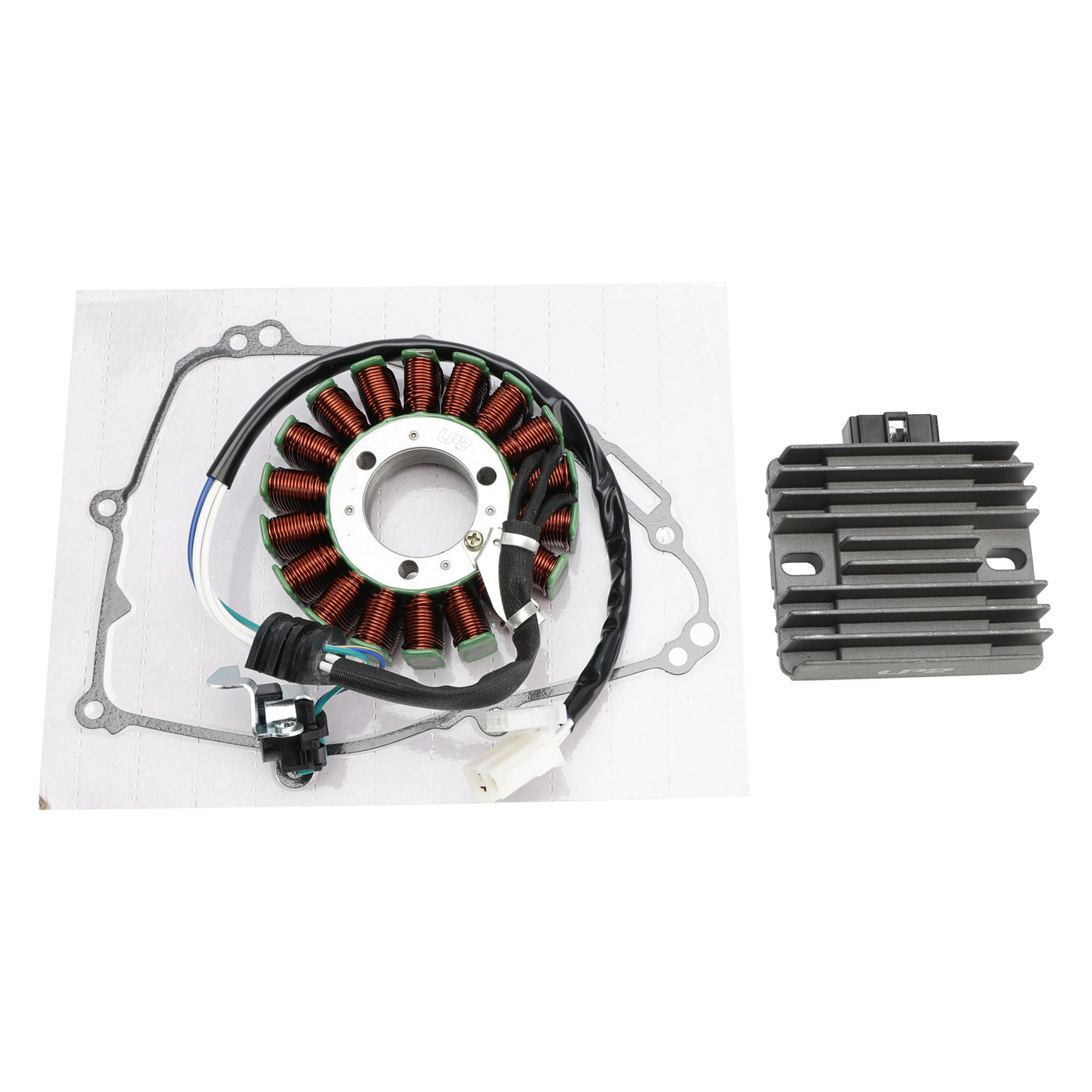 2015-2016 Yamaha MTN250 MT-25 Generator Stator 1WD-H1410-00+Regulator Rectifier 1WD-H1960-00+Gasket Cover