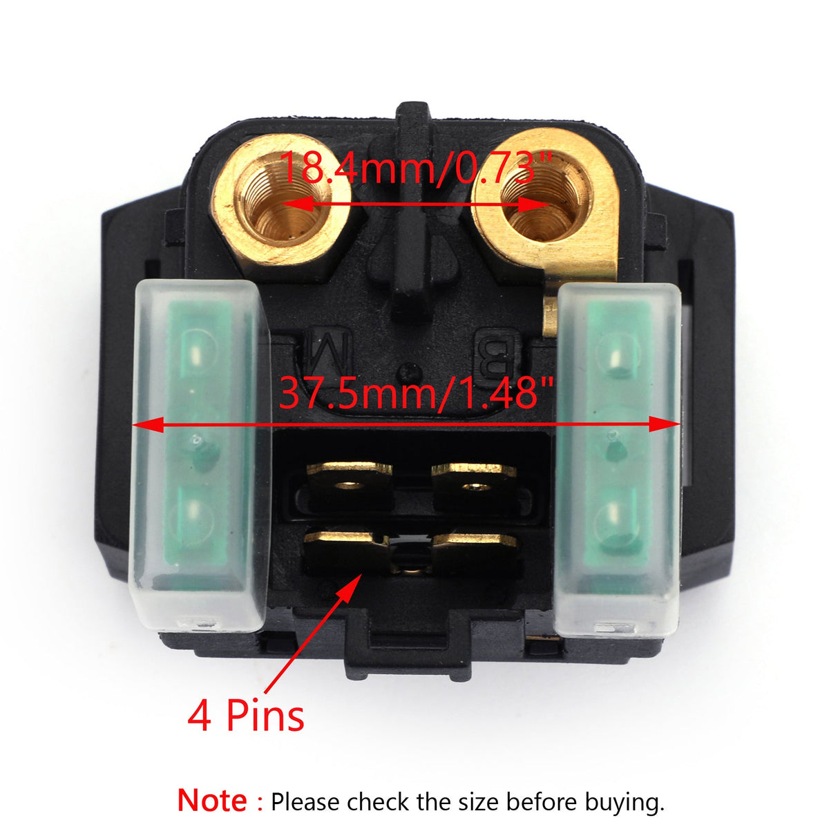 2002-2008 FITS YAMAHA GRIZZLY 660 YFM660 ATV NEW 2006 Generic Starter Solenoid Relay