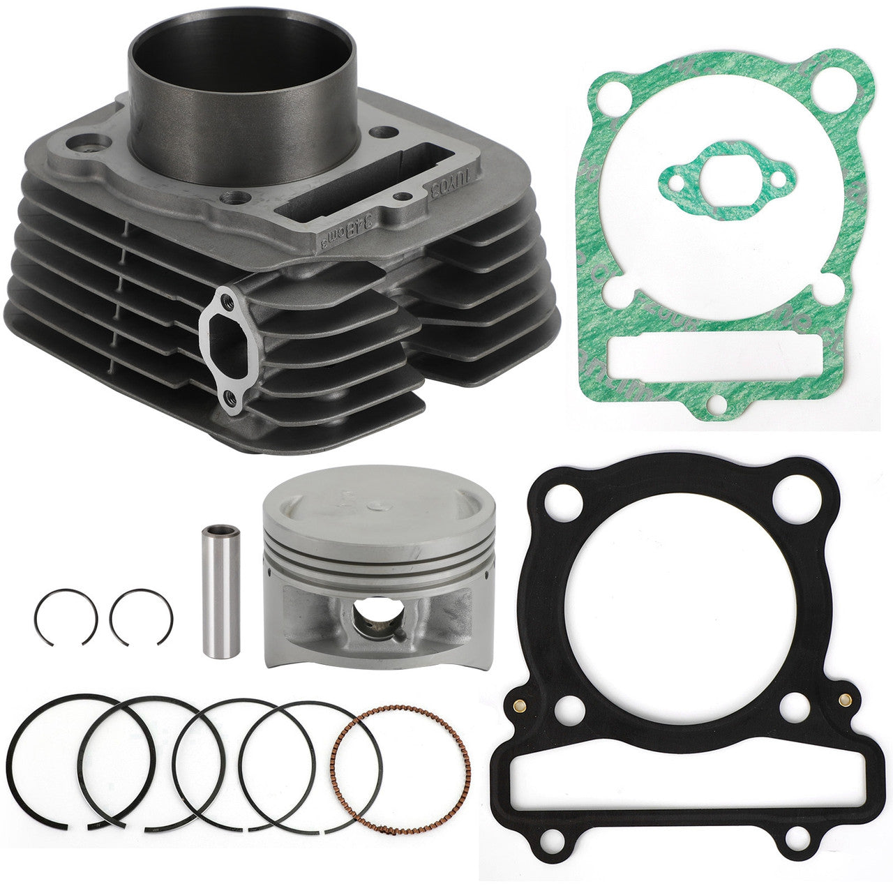 Bore STD 83.00mm 348cc Cylinder Piston Gasket Set For Yamaha YFM350R Raptor 350 2004-2013 Top End Kit