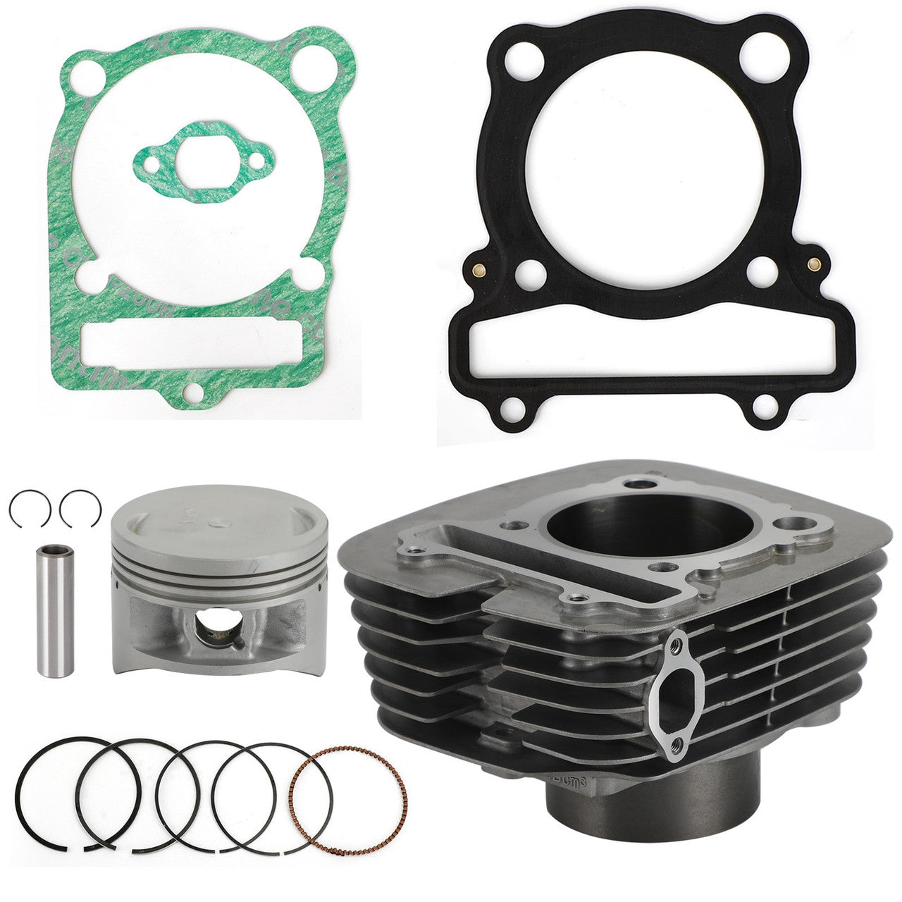 Bore STD 83.00mm 348cc Cylinder Piston Gasket Set For Yamaha YFM350R Raptor 350 2004-2013 Top End Kit