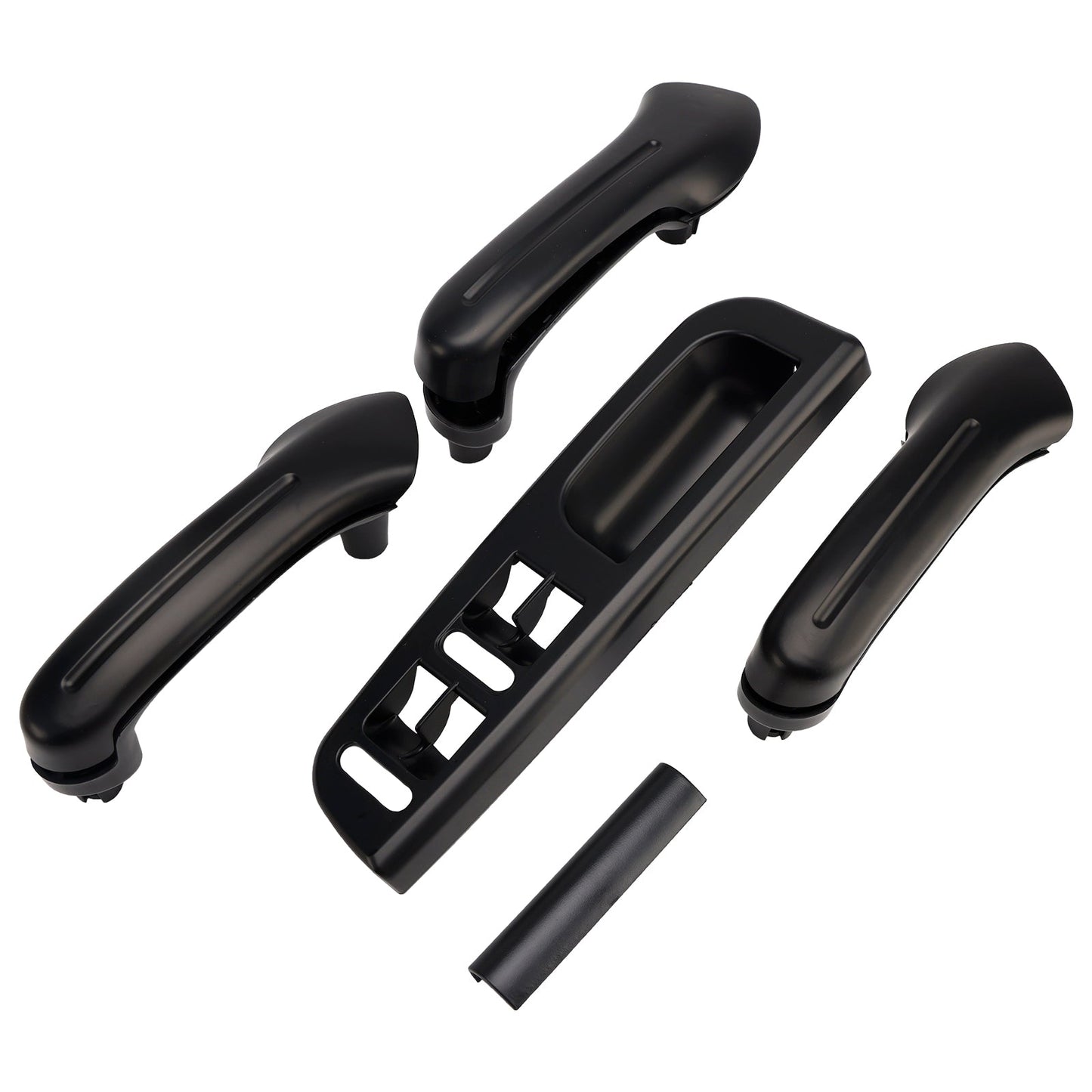 VW Golf MK4/Jetta/Bora/Passat B5 1998-2005 5pcs RHD Interior Door Grab Handle Cover w/ Switch Bezel Trim