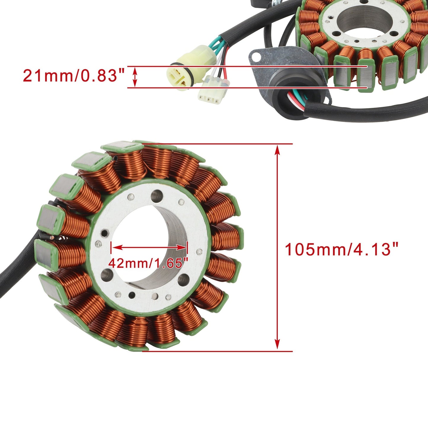 32101-38B02-000 Magneto Generator Stator Coil For Suzuki VS1400 Boulevard S83 Intruder 1400