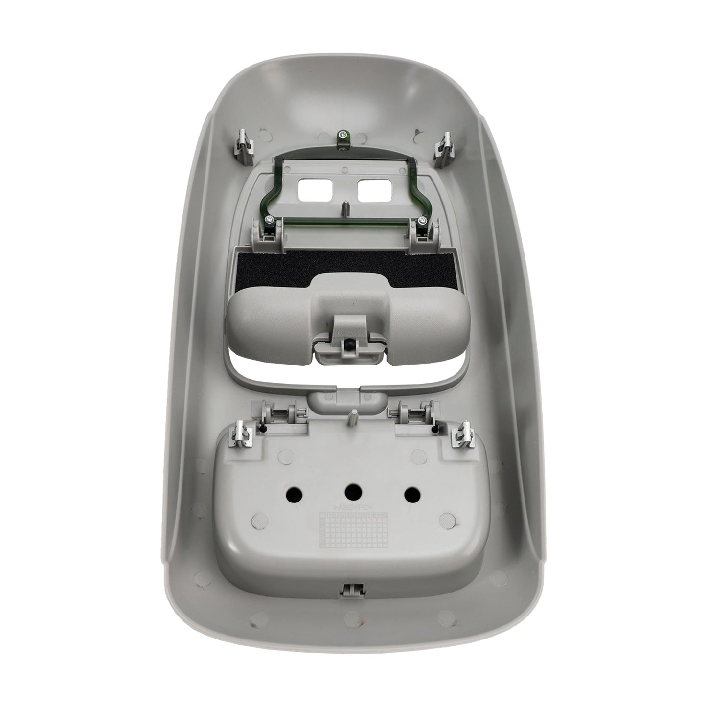 2002-2004 Ford Super Duty F250 F350 F450 F550 #2C3Z25519A70AAC Truck Overhead Console Assembly w/o Sunroof Gray