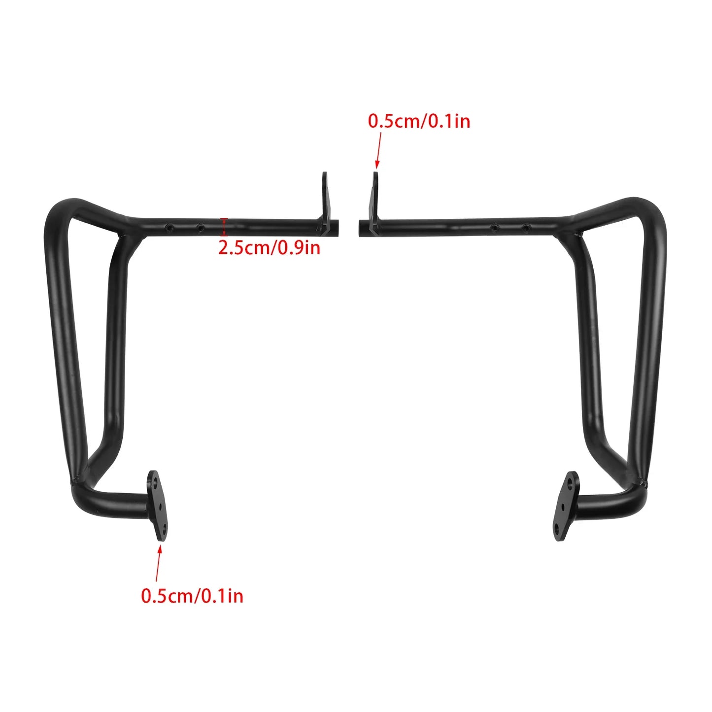 Barras de protección superior e inferior para parachoques de Honda XL750 TRANSALP 2023-2024