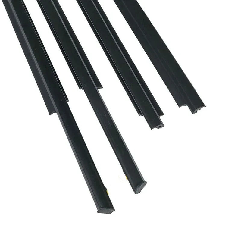 2004-2009 Toyota PriusWindow Weatherstrips Side Door Window Outer Glass Rubber Belt Waterproof Trim Sealing Protector