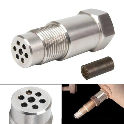 60MM CEL Check Engine Light Adapter CEL Eliminator Mini Catalytic Converter O2 Sensor