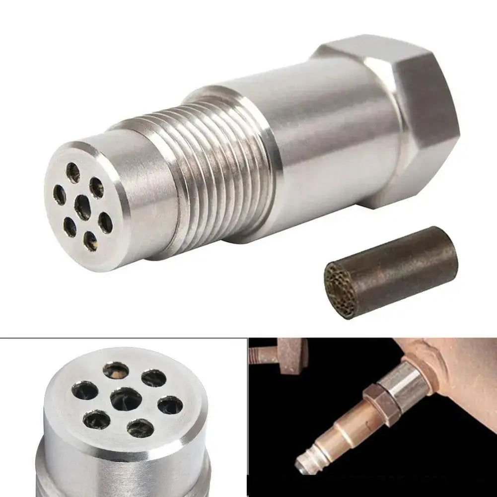 P0420/P0042/P0430 Fix Universal CEL O2 Sensor Adapter Spacer 60MM with Mini CAT