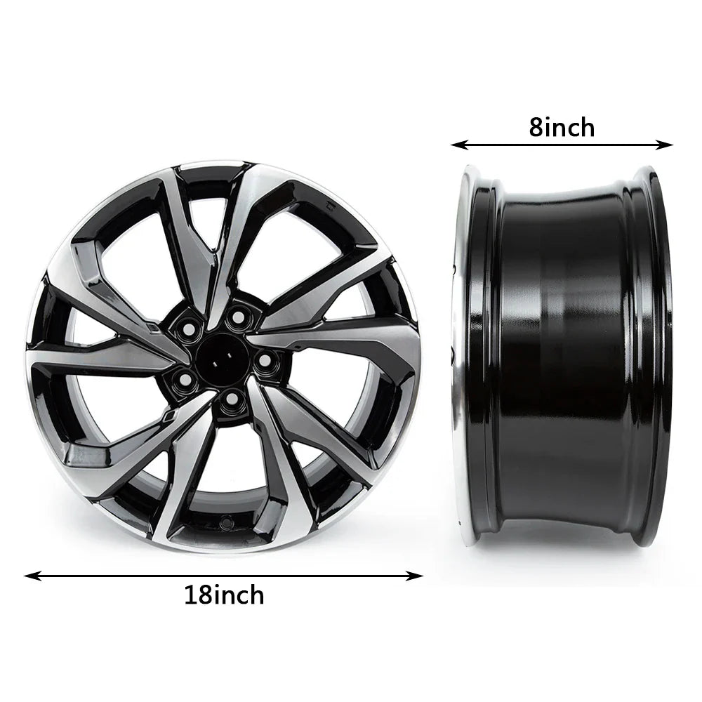 Rin de repuesto de 18" para Honda Civic 2017-2021, color ahumado