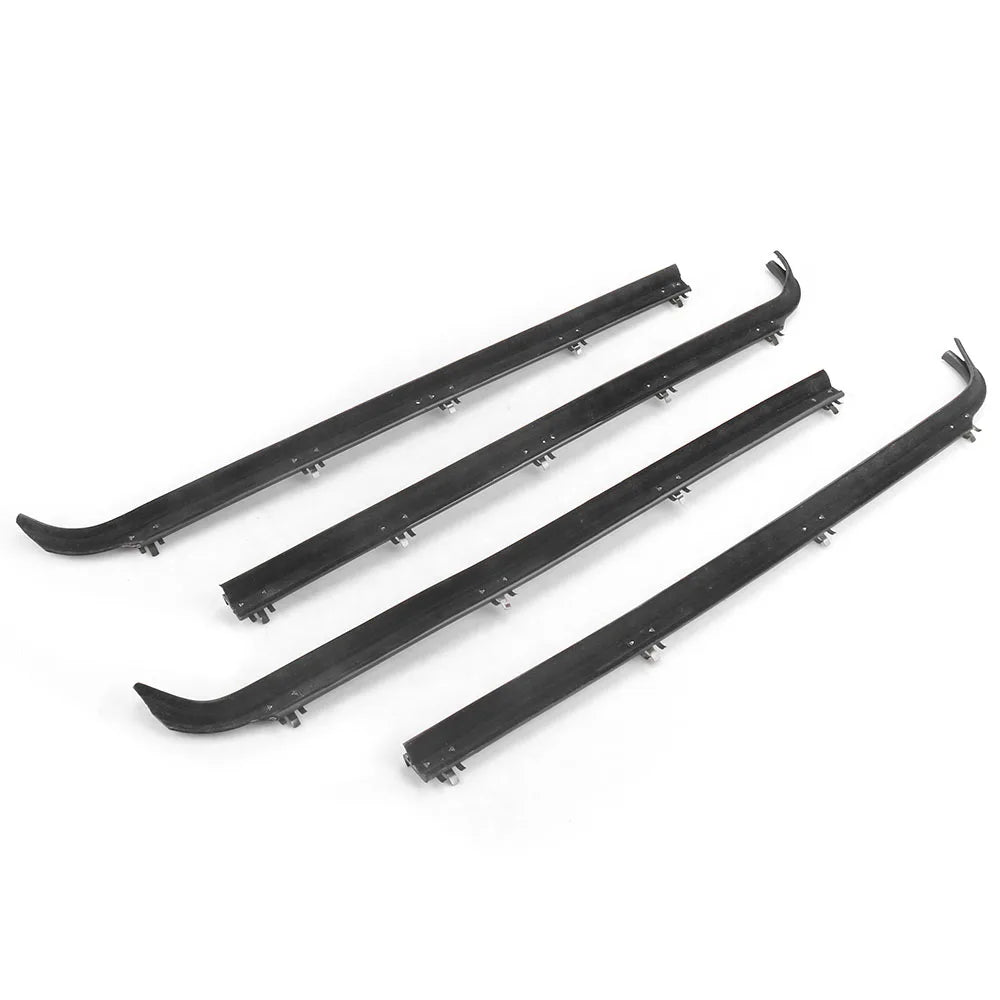 Kit de 4 burletes para puertas y ventanas interiores y exteriores de Ford Mustang (1987-1996) F2TZ1521457A E7TZ1521453A