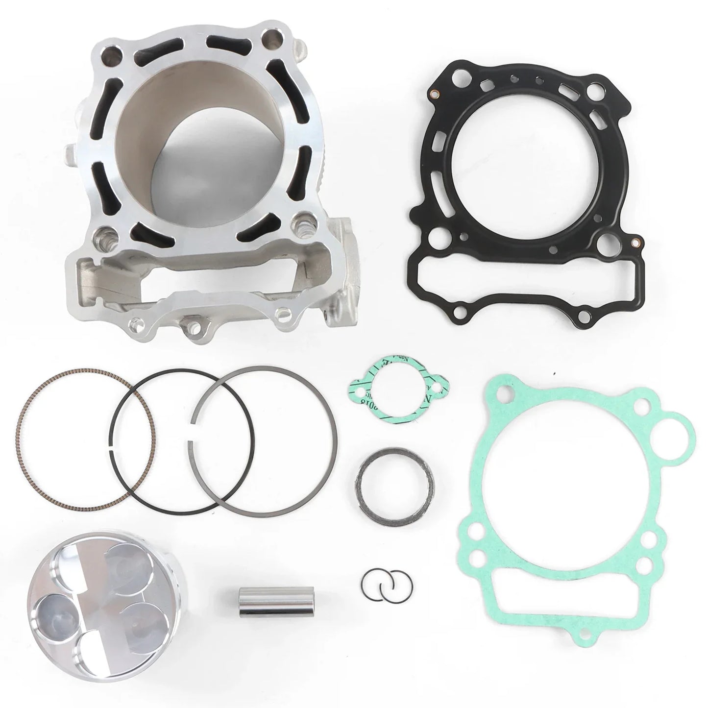 Ensemble cylindre et segments de piston pour moto Yamaha WR250F et YZ250F 77 mm (2001-20) 5XC-11311-20