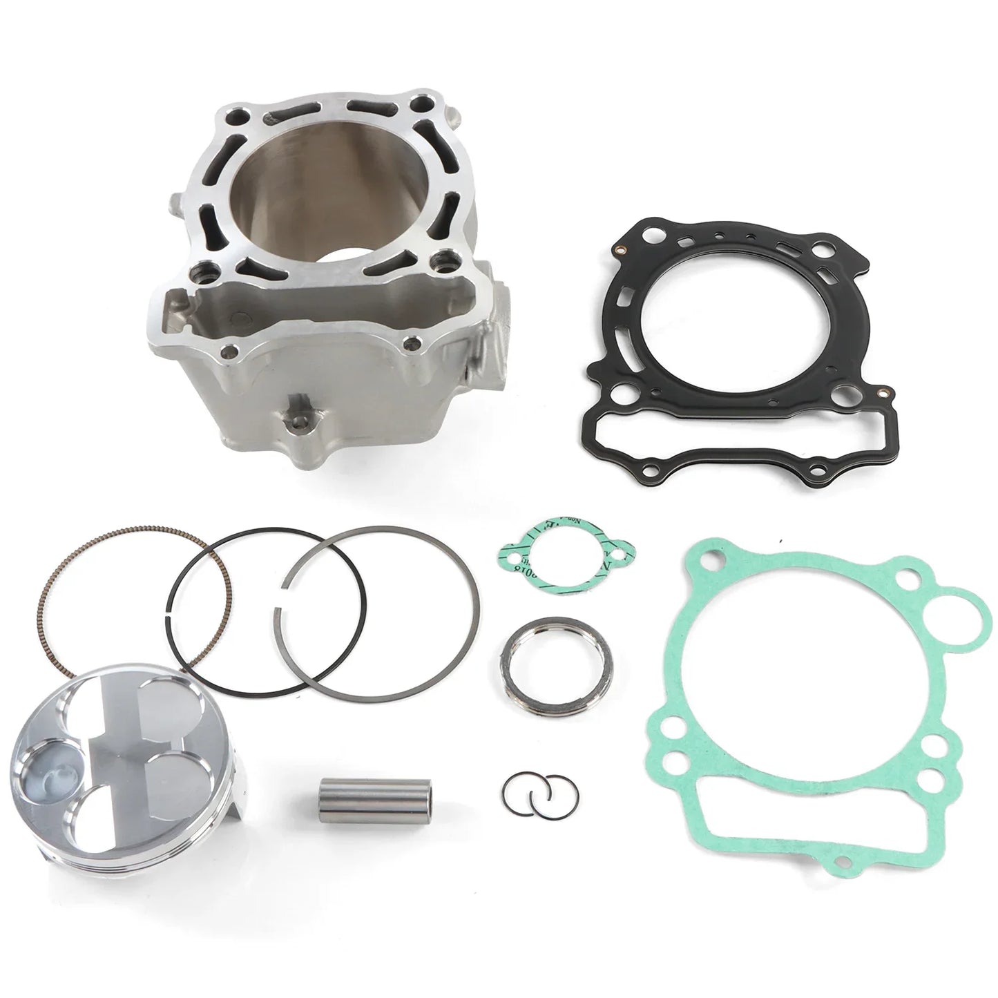 Ensemble cylindre et segments de piston pour moto Yamaha WR250F et YZ250F 77 mm (2001-20) 5XC-11311-20