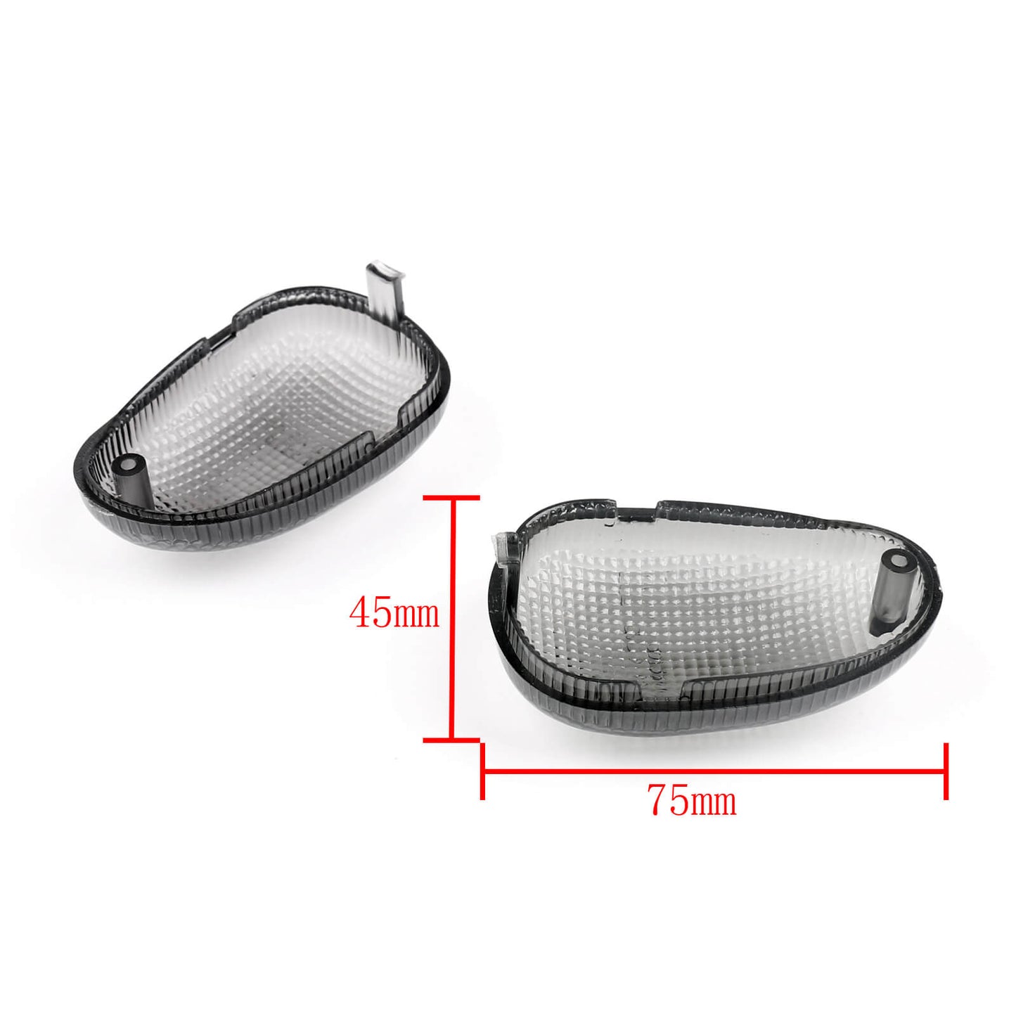 Front Turn Signals Light Lenses For Aprilia Tuono 2002-2004 Mille 2001-2004 Assosary