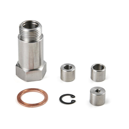 45MM M18X1.5 O2 Spacers Adapter Kit Exhaust Oxygen Extender Spacer W/Gasket