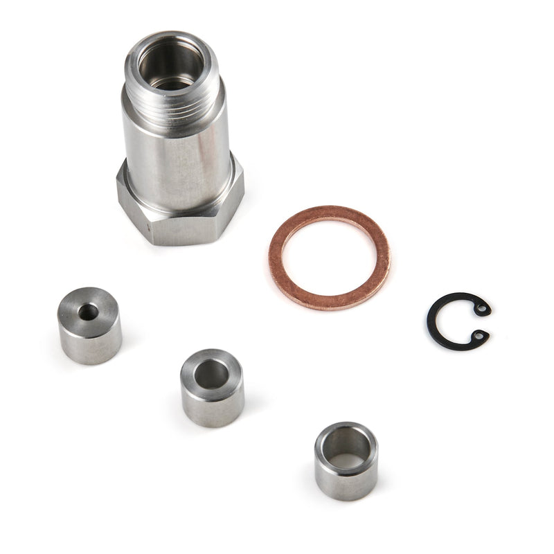 M18X1.5 O2 Spacers Adapter Kit 45MM Exhaust Oxygen Extender Spacer W/Gasket