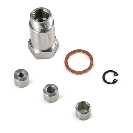 45MM M18X1.5 O2 Spacers Adapter Kit Universal Exhaust Oxygen Extender Spacer W/Gasket