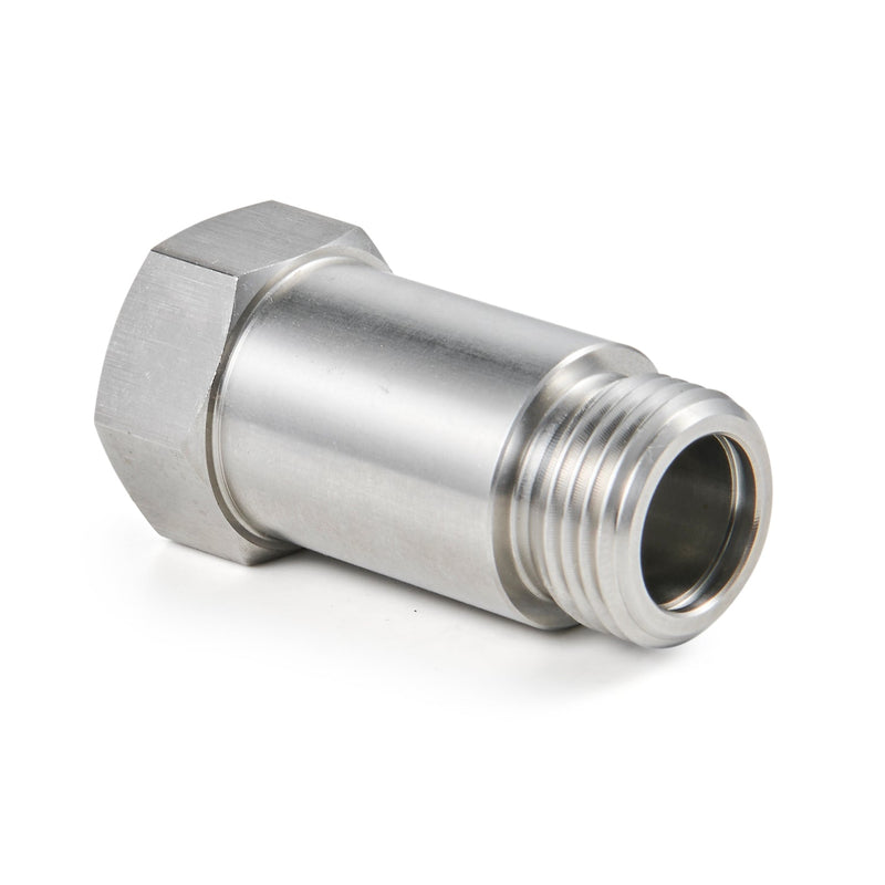 Kit adaptador de espaciadores de O2 M18X1.5 de 45 mm con junta para extensor de oxígeno de escape